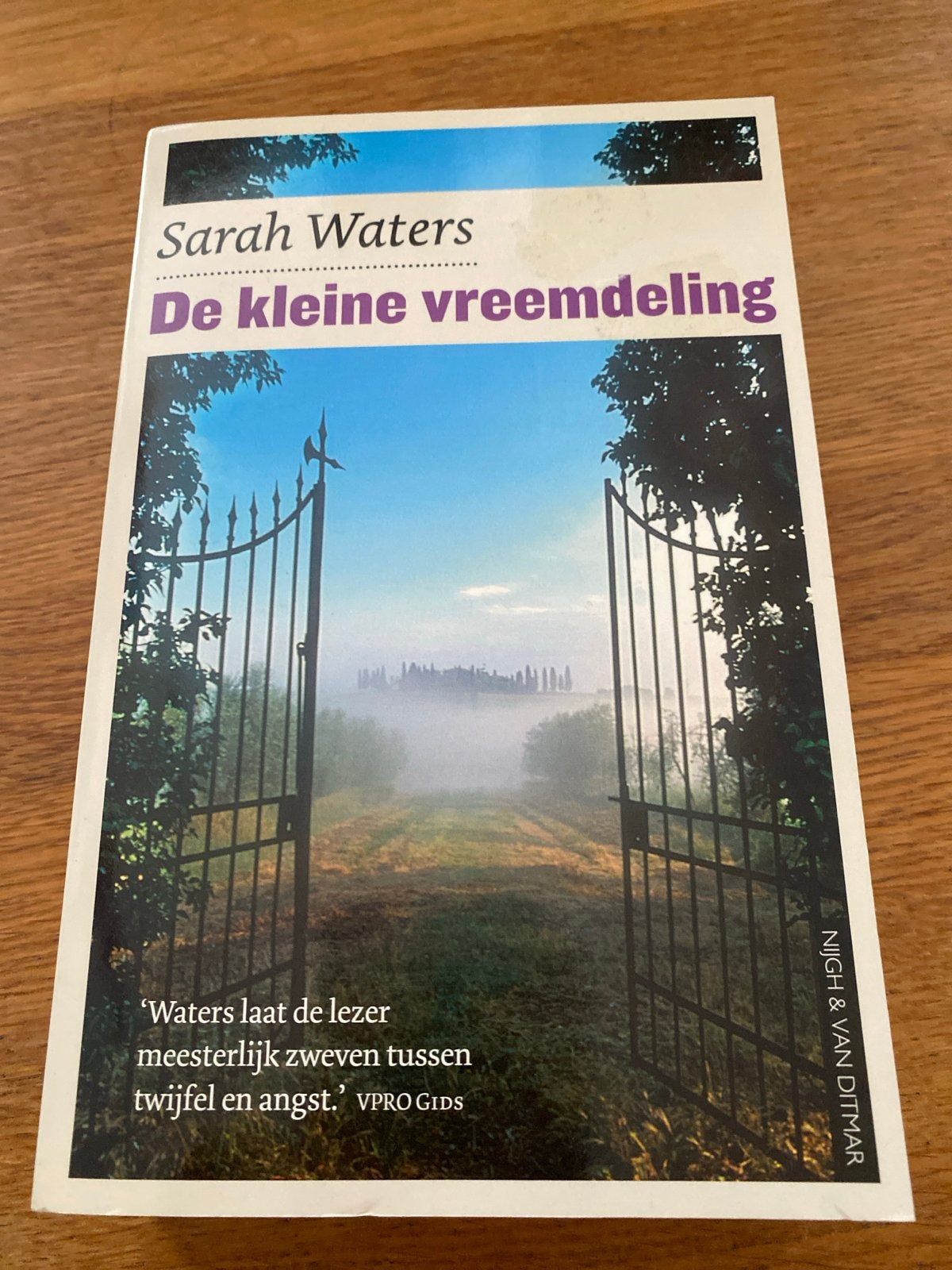 De kleine vreemdeling - Sarah Waters, Ophalen of Verzenden, Zo goed als nieuw, Nederland