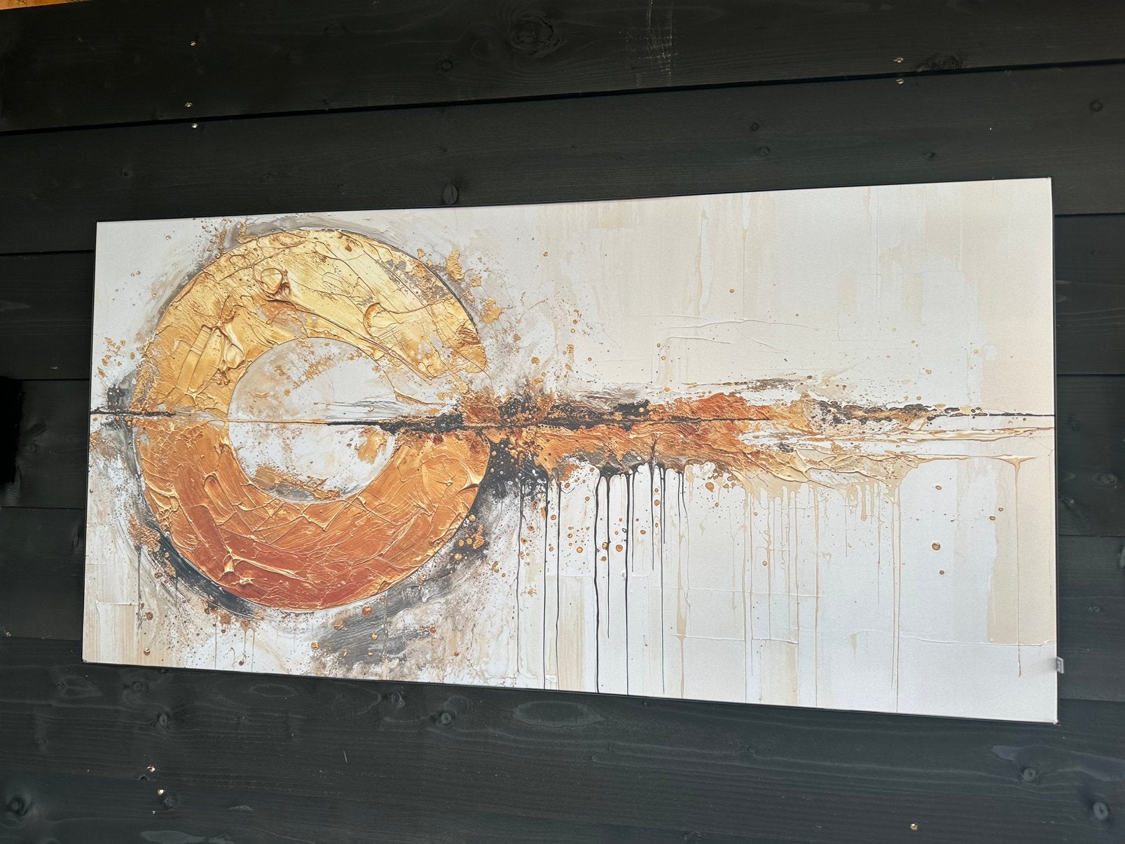 Werk aan de Muur (alleen het doek) 120x60, Ophalen of Verzenden