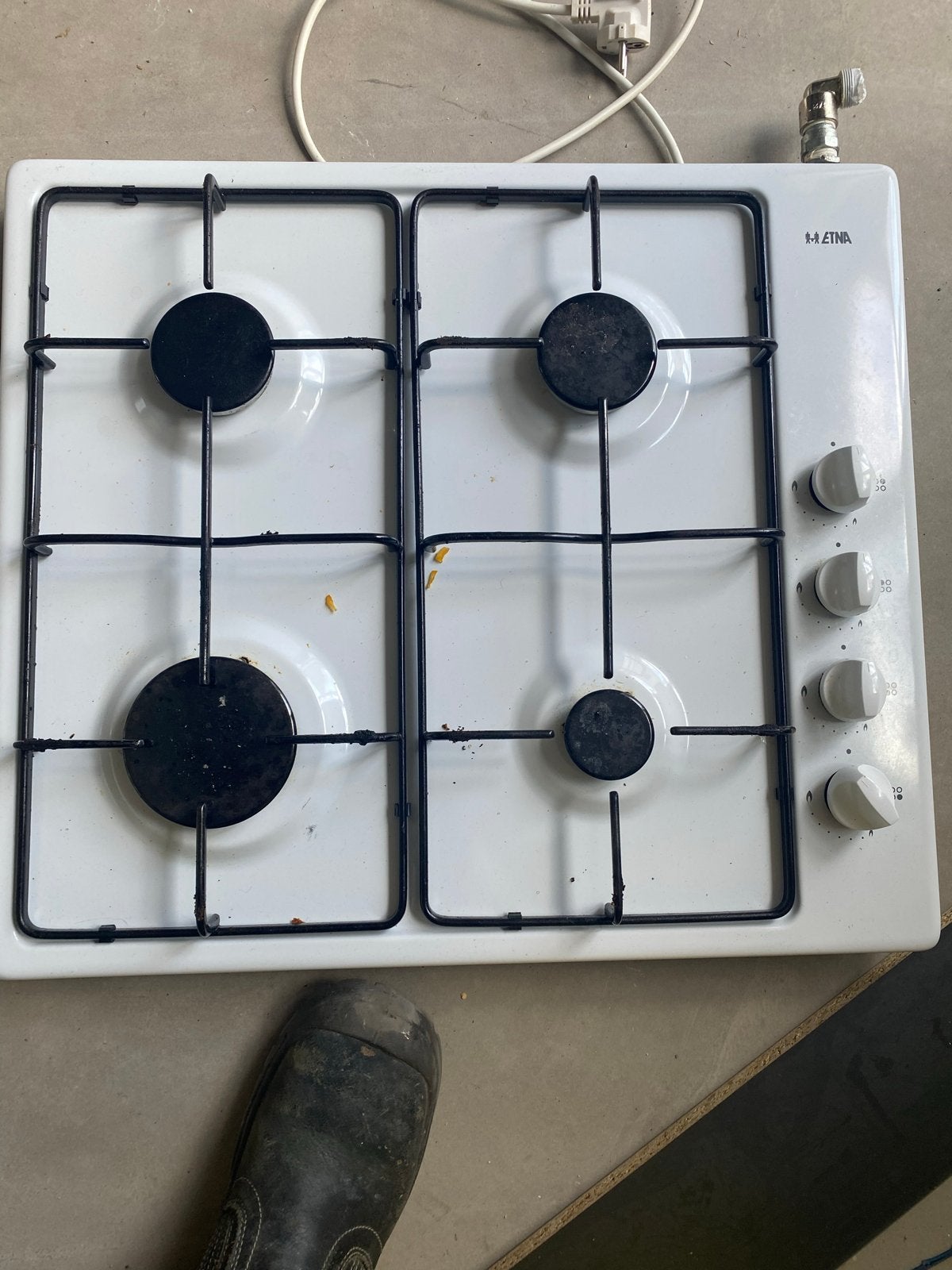 ETNA Gasfornuis 4-pits - Gebruikt, Ophalen, Gebruikt, Minder dan 85 cm, 4 kookzones