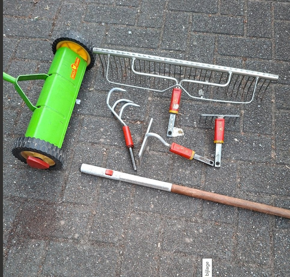 KLEINTUINMATERIAAL    WOLF, Ophalen of Verzenden, Zo goed als nieuw, Cultivator, Wolf-Garten
