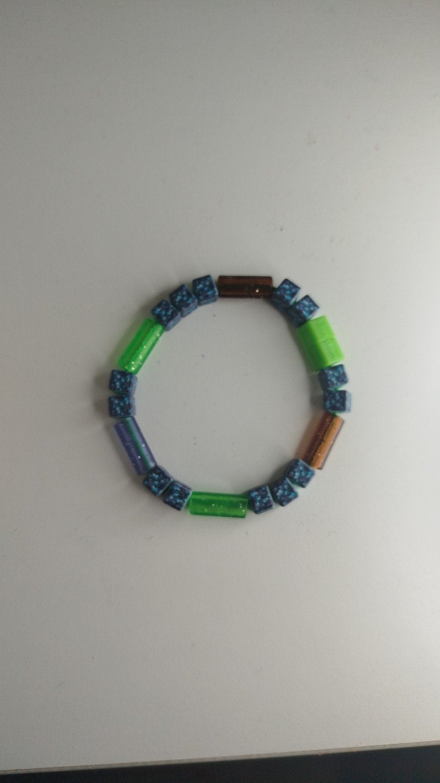 Minecraft twitchcon bracelet (1 piece), Ophalen of Verzenden, Nieuw
