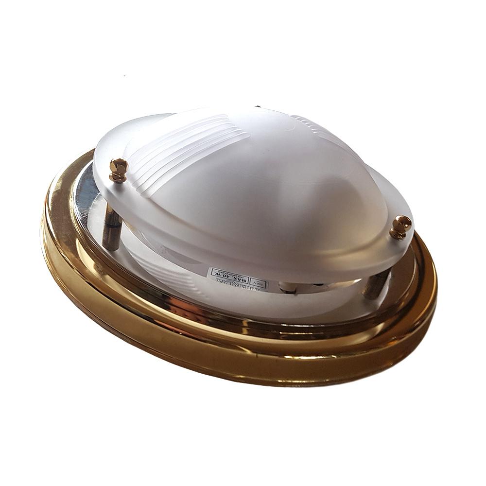 Vintage HERDA plafondlamp of wandlamp, -, -, Ophalen of Verzenden, Glas