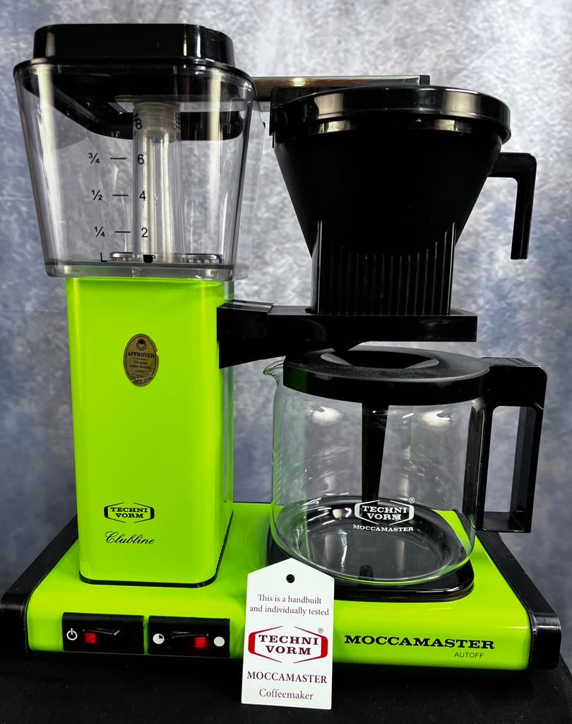 Moccamaster Technivorm Clubline, 4 tot 10 kopjes, Verzenden, Zo goed als nieuw, Koffiemachine