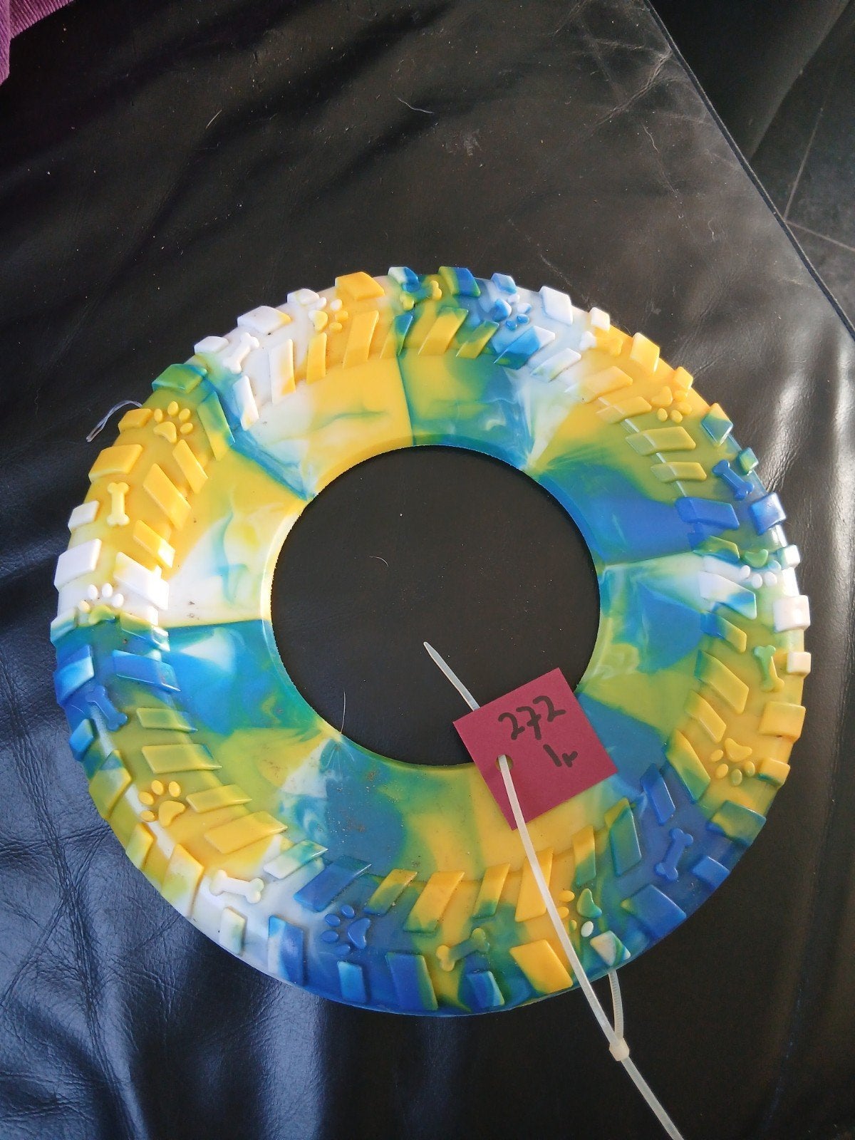 leuke honden frisbee nr 272, Ophalen, Zo goed als nieuw, Apporteerspeelgoed