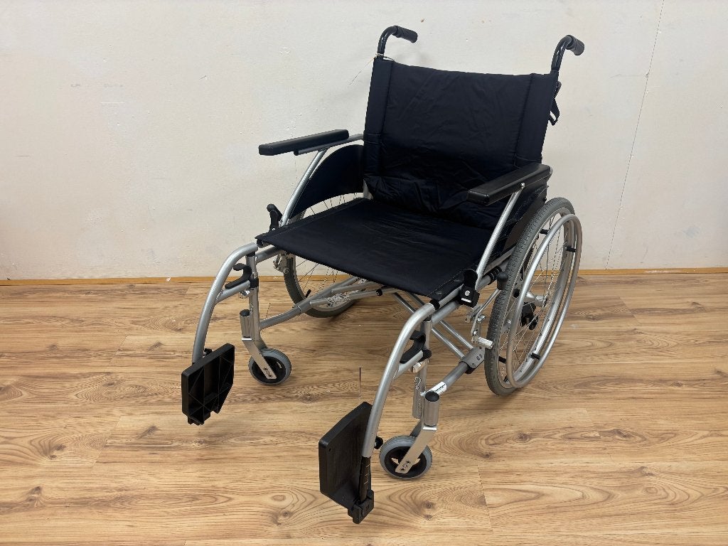 Excel G3 rolstoel – extra brede uitvoering 57cm zitbreedte, Ophalen of Verzenden, Inklapbaar, Nieuw, Duwrolstoel