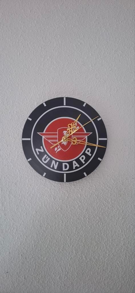 Zündapp wandklok - Perfect voor de liefhebber!, Ophalen of Verzenden