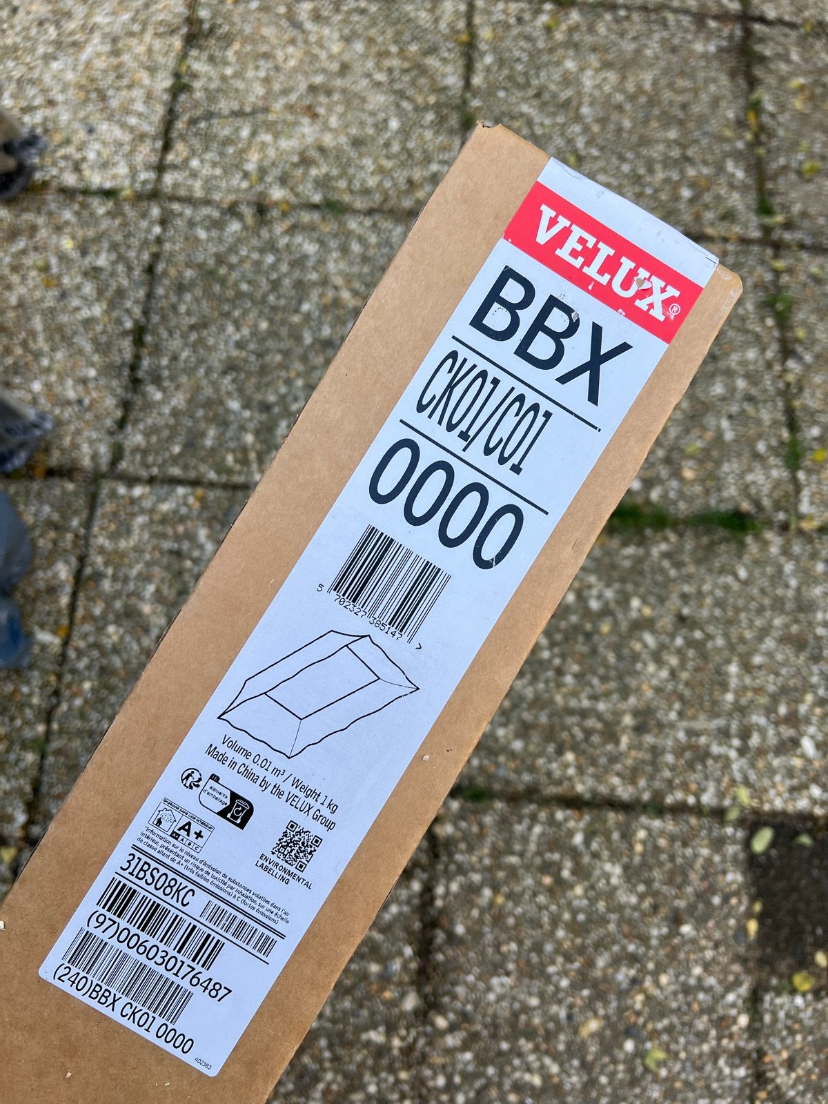 Nieuw Velux BBX CK01/C01 0000 voor dakraam, Ophalen, Nieuw, Minder dan 80 cm, Dakraam
