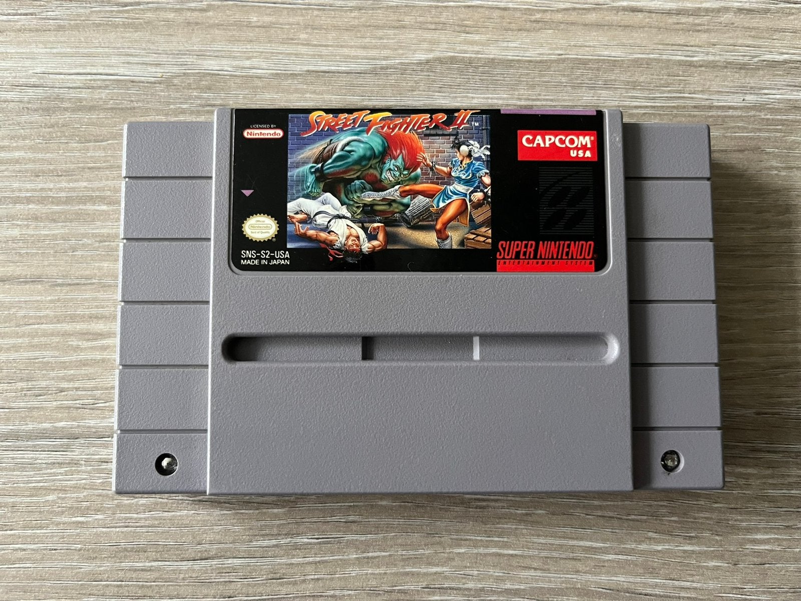 Street Fighter 2 Super Nintendo, 2 spelers, Ophalen of Verzenden, Vechten, Vanaf 12 jaar