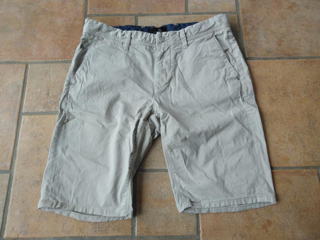 Vanguard korte broek maat 31, Maat 48/50 (M), Beige, Ophalen of Verzenden, Vanguard