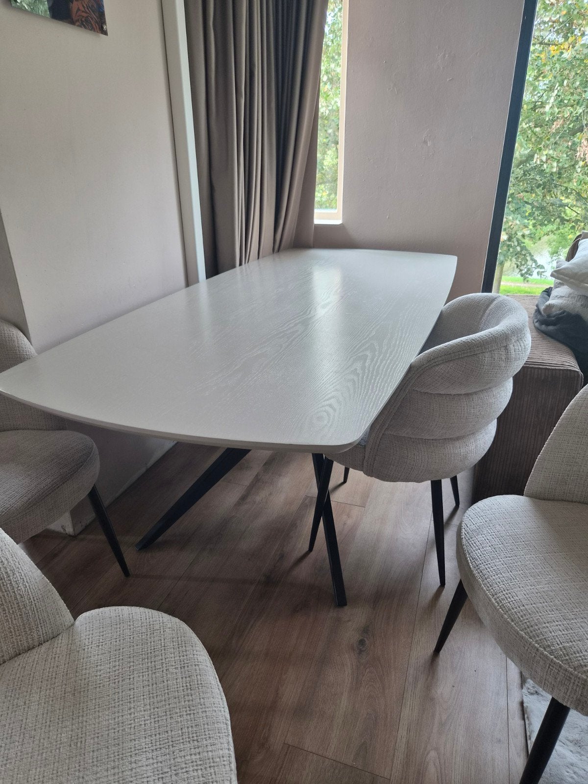 eet tafel, Huis en Inrichting, Ophalen of Verzenden, Vijf personen of meer, Overige vormen