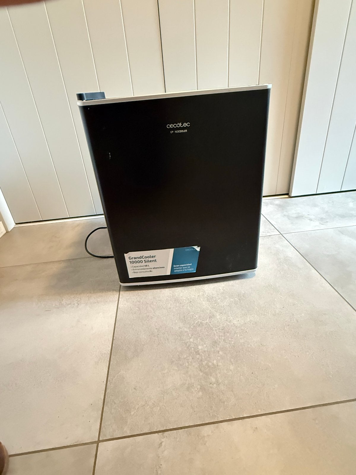 Compacte CecoTec GrandCooler 10000 Silent Koelkast, Ophalen, Minder dan 75 liter, Zonder vriesvak, Gebruikt