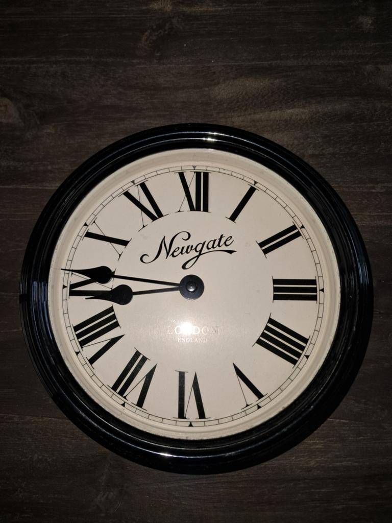 Keukenklok, Ophalen of Verzenden, Zo goed als nieuw, Wandklok