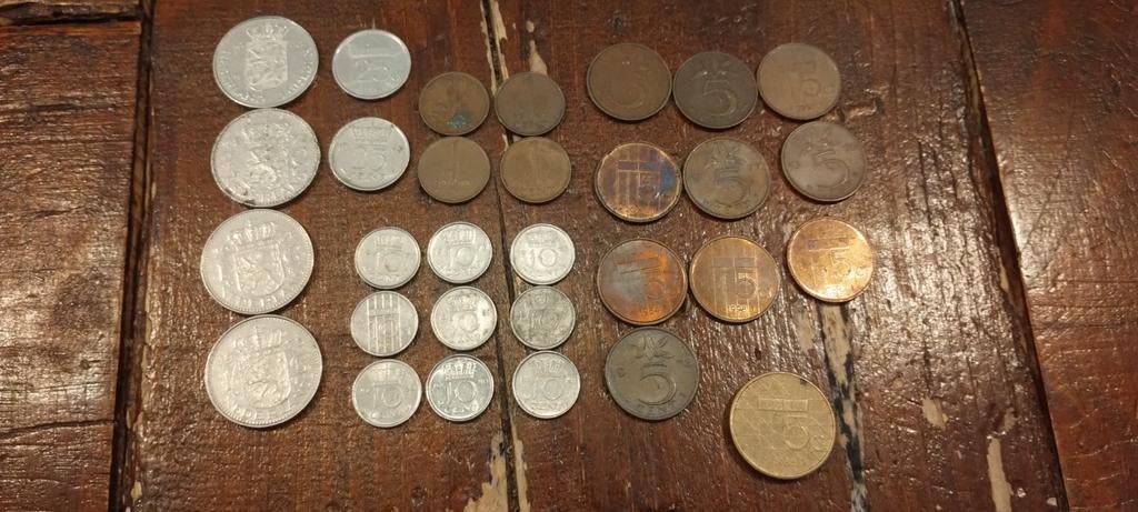 Guldens en centen, Ophalen of Verzenden, Nederland, Munten