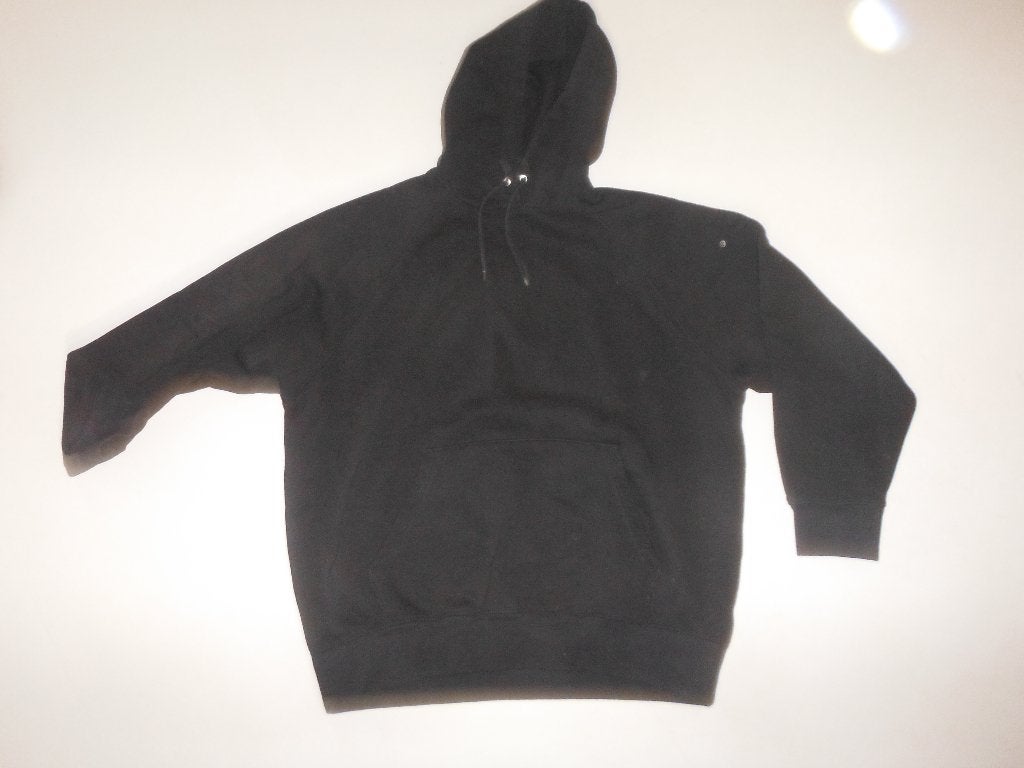 zgan oversized fit zwarte hoodie H&M, mt XL, Verzenden, Zwart, Maat 56/58 (XL), Zo goed als nieuw