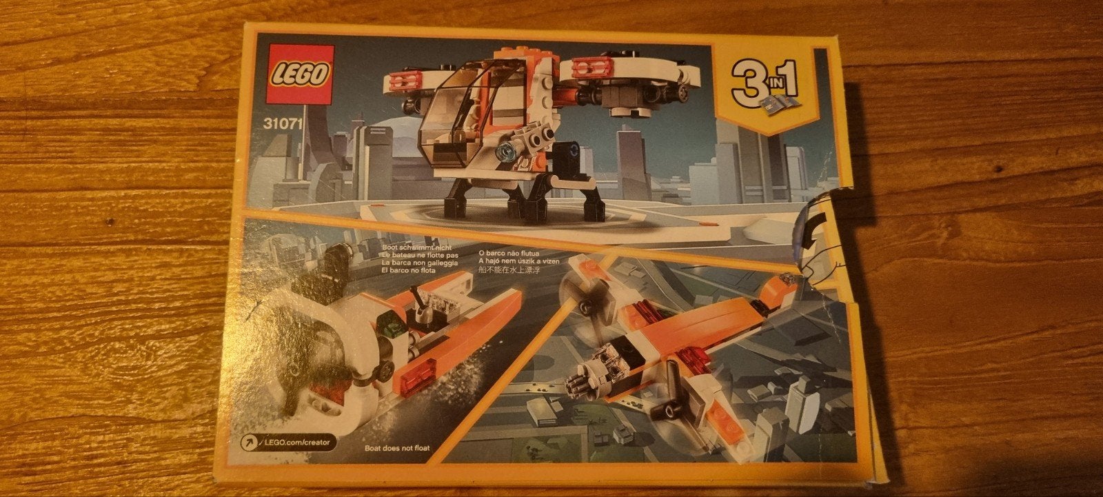 Lego Creator 31071 compleet met doos en boekjes, Compleet, Lego, Ophalen of Verzenden, Zo goed als nieuw