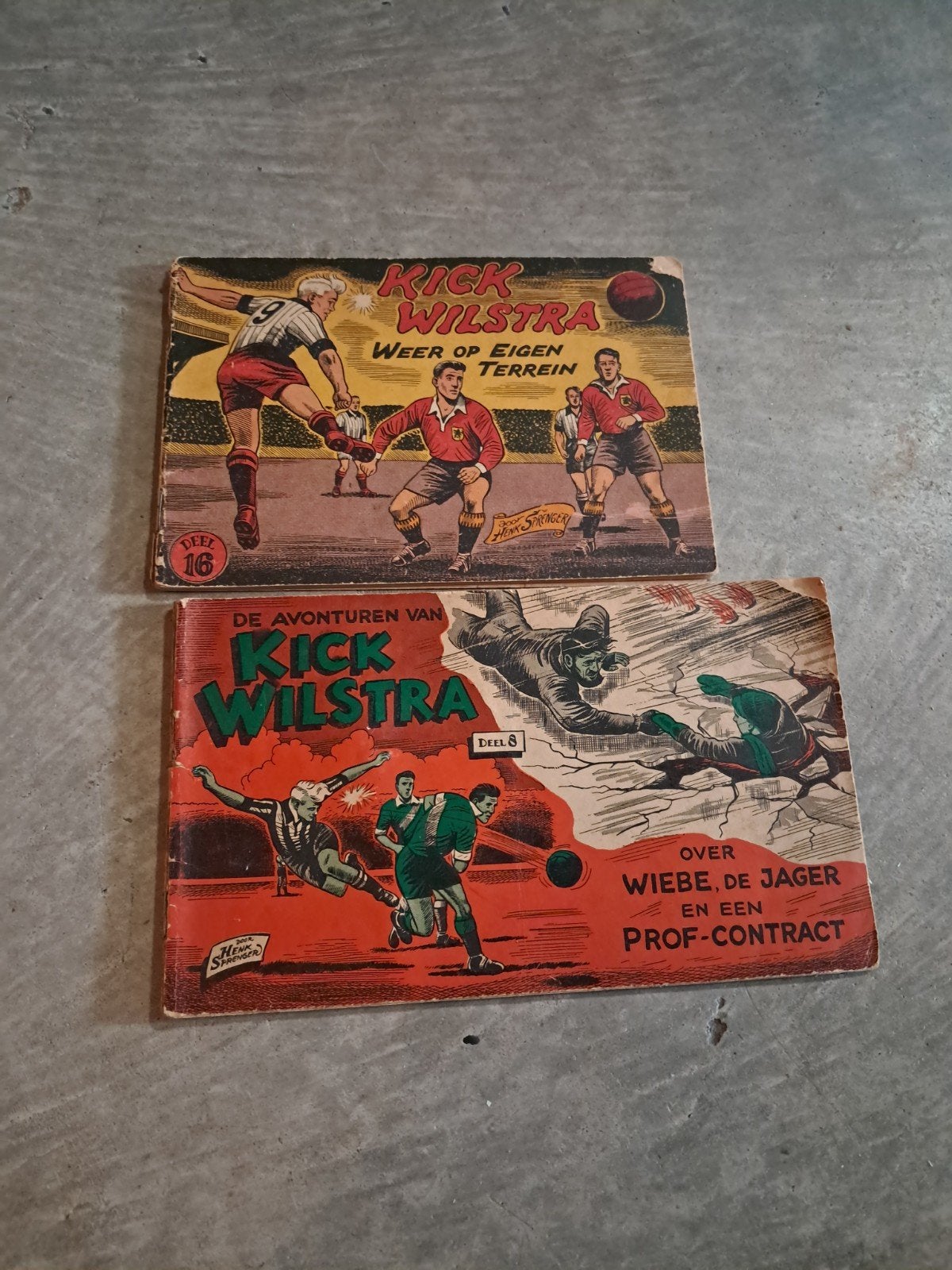 Kick Wilstra boekjes, Boeken, Meerdere stripboeken, Ophalen of Verzenden, Gelezen