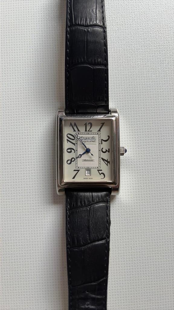 Auguste Reymond herenhorloge unisex, Ophalen of Verzenden, Staal, Overige merken, 1960 of later