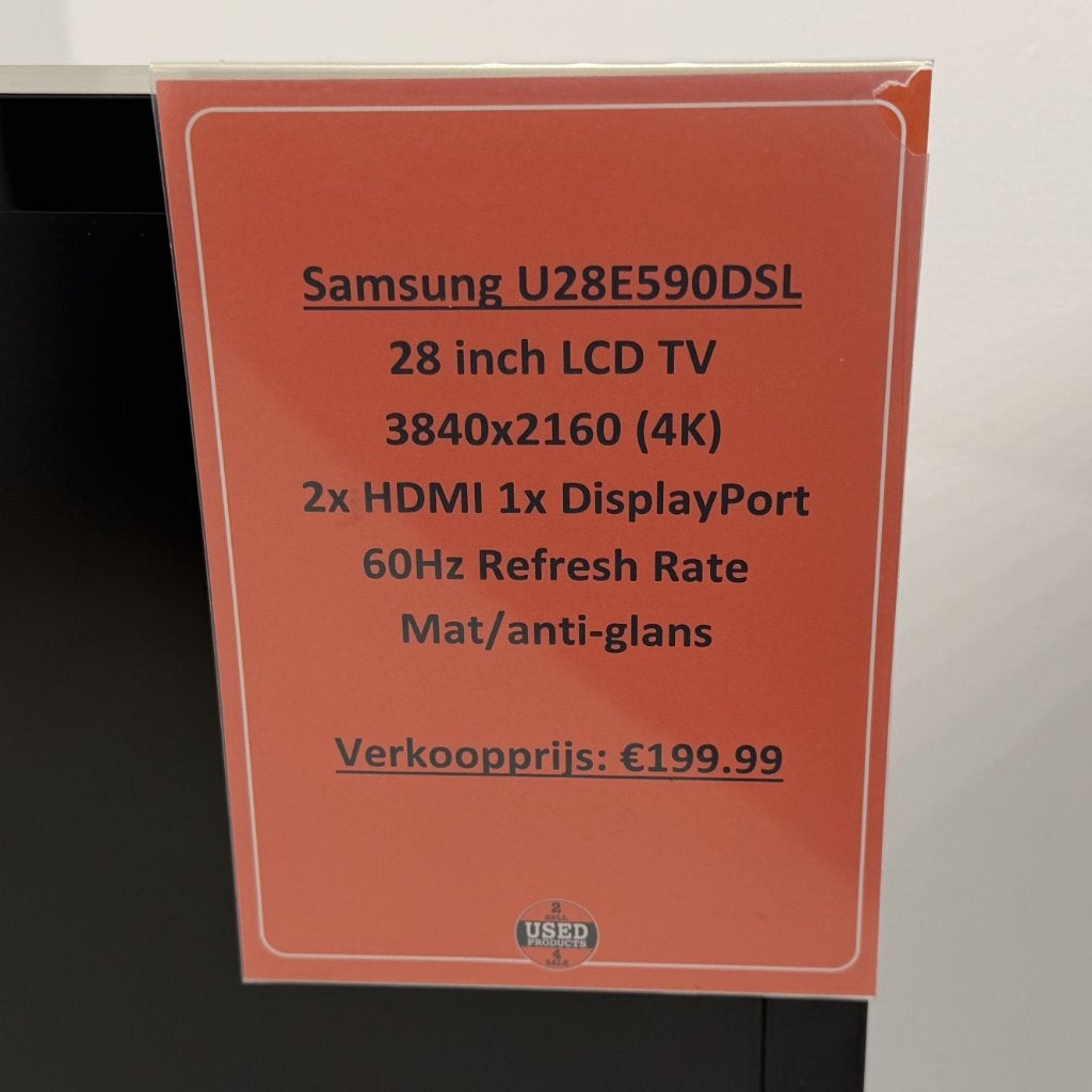Foto 3 van Samsung U28E590DSL Monitor | Met garantie