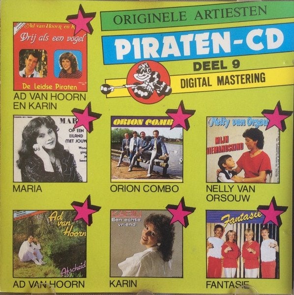 Originele Piratenhits Deel 9  Originele CD Nieuw., Ophalen of Verzenden, Nieuw in verpakking, Nederlandstalig, Album