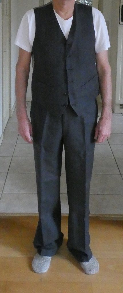 3 delig pak/kostuum heren, Ophalen, Gedragen, Maat 48/50 (M)