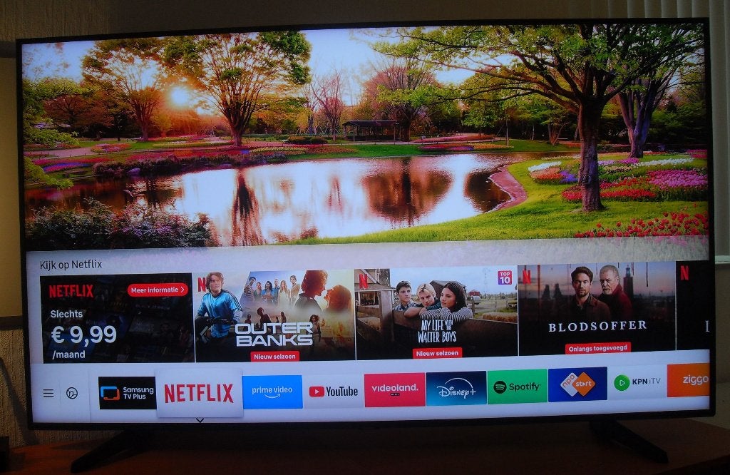 Samsung QLED S-UHD 4K Premium Smart tv (65 inch, als nieuw), Ophalen, QLED, 120 Hz, Zo goed als nieuw
