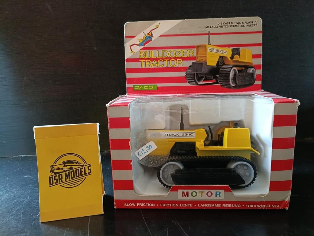 Jaco Track 234C Bulldozer Tractor speelgoed,, S, R, Tractor of Landbouw, Nieuw