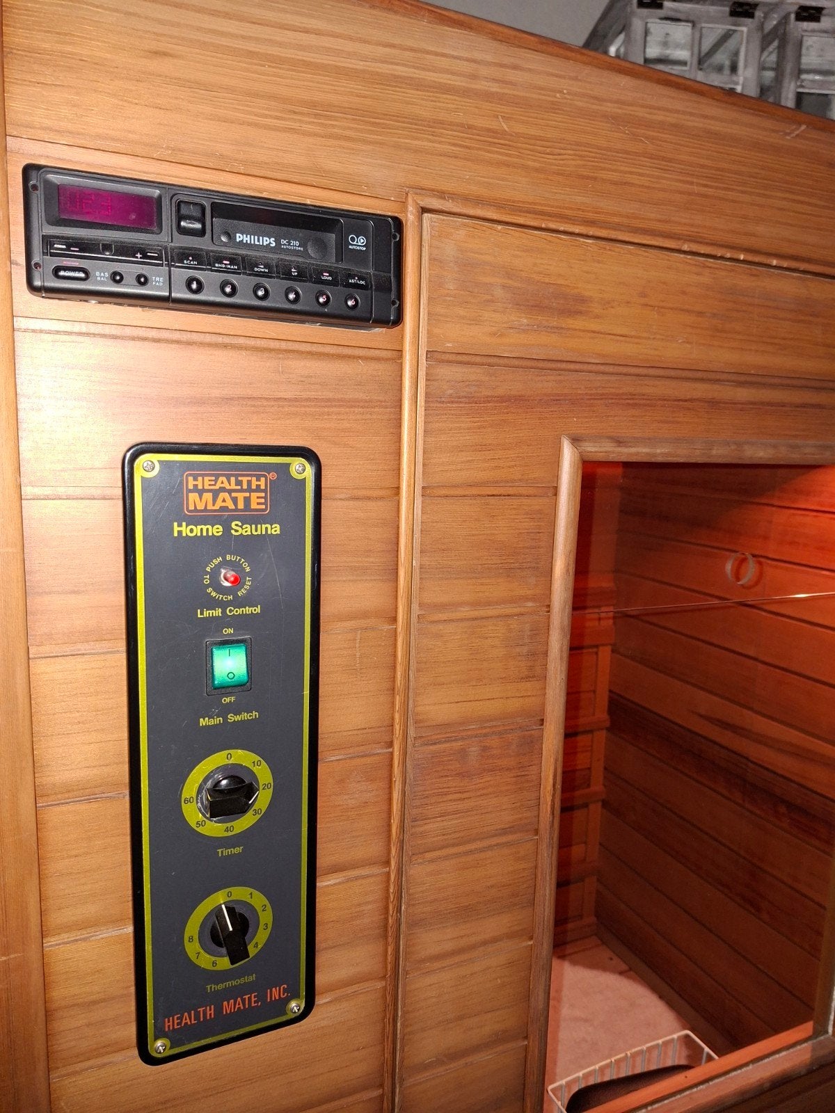 Health Mate Infrarood Sauna - Zo goed als nieuw, Sport en Fitness, Sauna, Ophalen of Verzenden, Zo goed als nieuw, Infrarood, Complete sauna