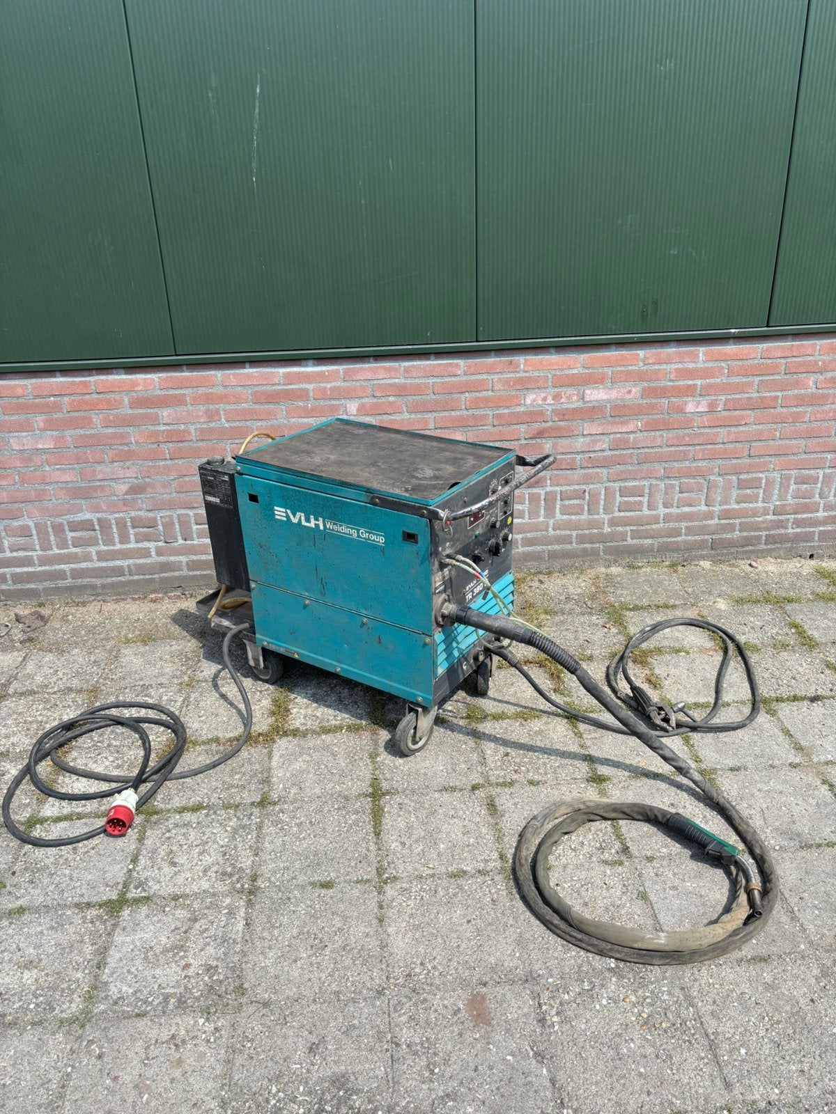 VLH MIG MAG watergekoeld lasapparaat 380a  Type: TR380C, Ophalen, Zo goed als nieuw, 250 ampère of meer, Co2