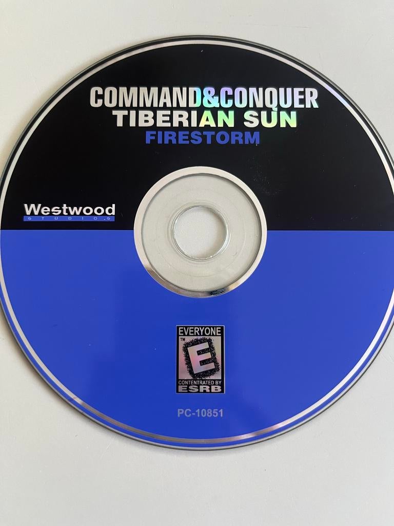 Command & Conquer: Tiberian Sun Firestorm PC CD-ROM, Online, Gebruikt, 1 speler, Ophalen of Verzenden