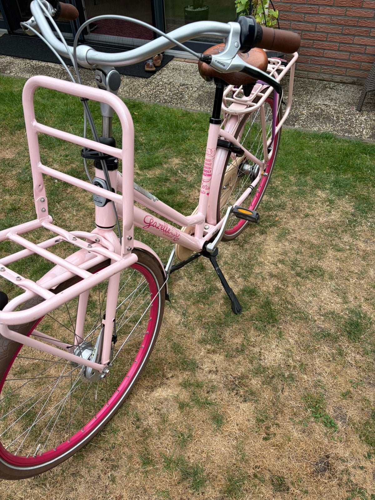 Gazelle miss grace fiets, framemaat 49, Ophalen, Terugtraprem, Gebruikt, 47 tot 50 cm