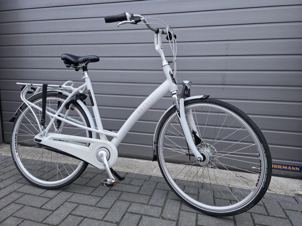 Als nieuwe Batavus Mambo N7 Damesfiets(Moederfiets), Fietsen en Brommers, Fietsen | Dames | Damesfietsen, Batavus, Batavus, Zo goed als nieuw