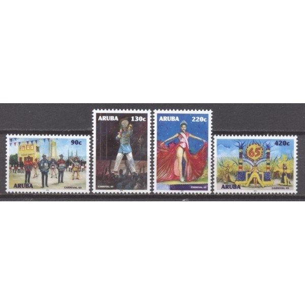 Aruba 1004/7 postfris Carnaval 2019, Ophalen of Verzenden, Postfris