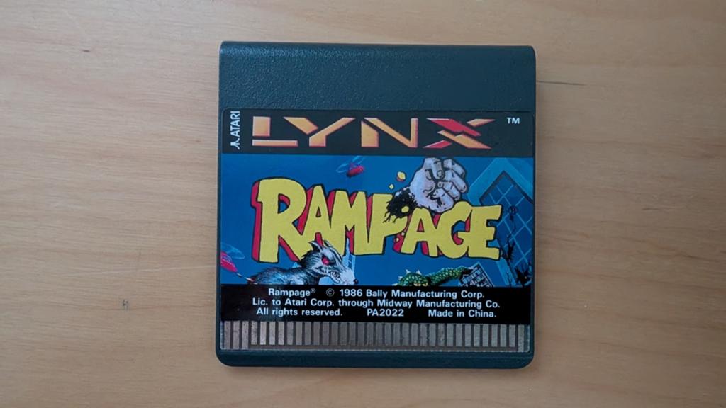 Rampage voor Atari Lynx, Avontuur en Actie, 1 speler, Ophalen of Verzenden, Gekoppelde computers
