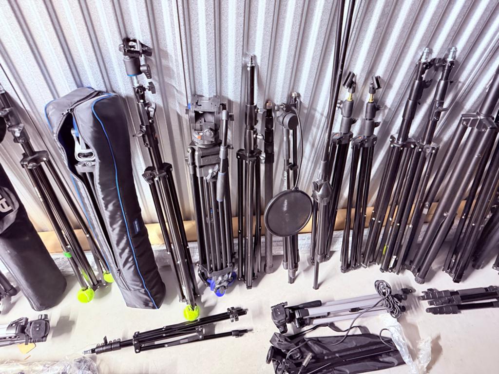 35 Statieven: Diverse Soorten en Maten, incl. Opbergtas, Ophalen, Gebruikt, 175 cm of meer, Overige typen