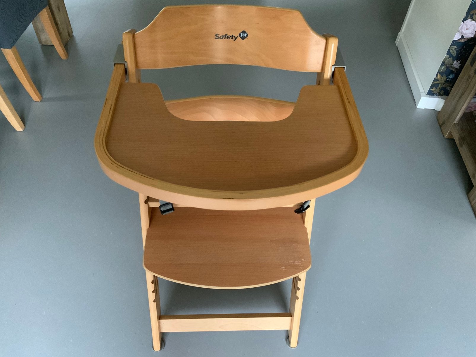 Kinderstoel Safety 1st verstelbare voetenplank en verkleiner, Kinderen en Baby's, Kinderstoelen, Ophalen, Gebruikt, Meegroeistoel