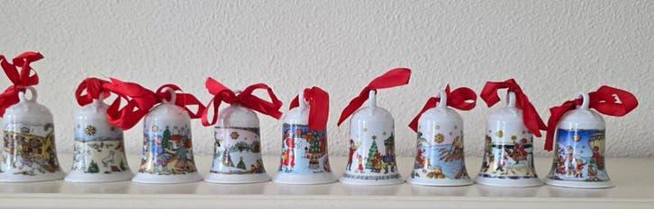 Hutschenreuther Kerstklokjes div. jaren, Ophalen