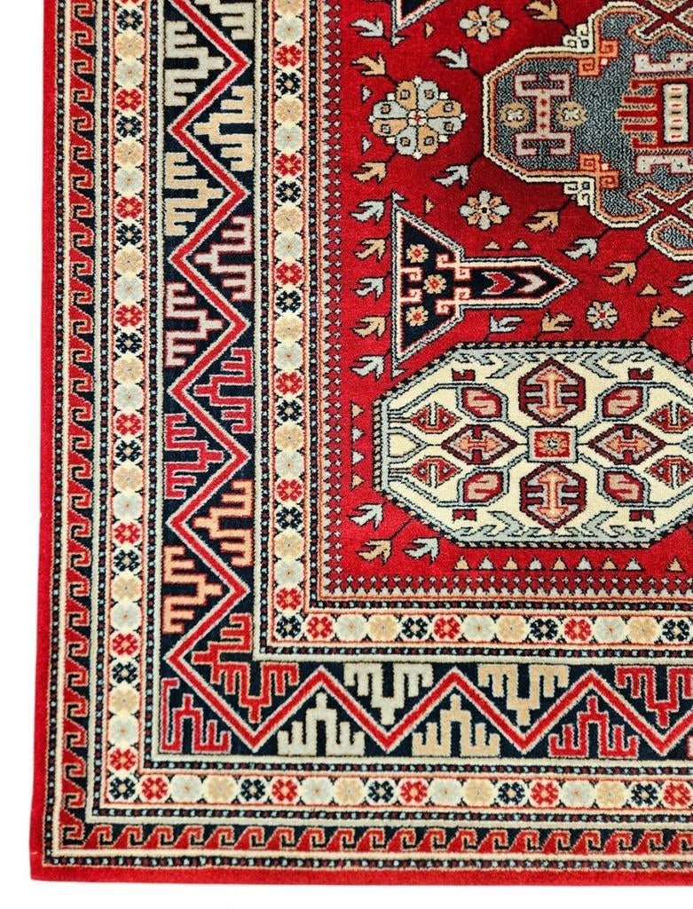 Prachtig Perzisch tapijt - Rood met traditioneel patroon, Huis en Inrichting, Stoffering | Tapijten en Kleden, Crème, 150 tot 200 cm