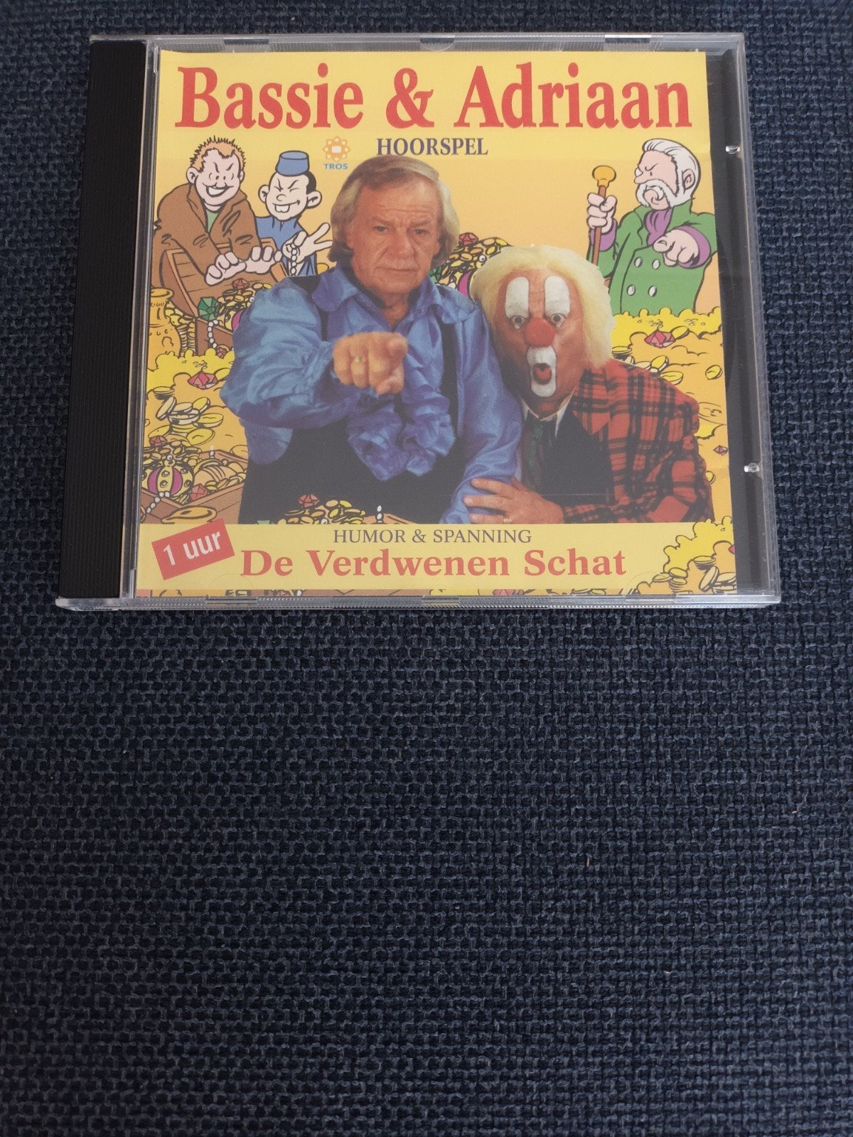 Bassie & Adriaan - De Verdwenen Schat - CNR 2002781, Cd's en Dvd's, Cd's | Kinderen en Jeugd, Ophalen of Verzenden, Zo goed als nieuw