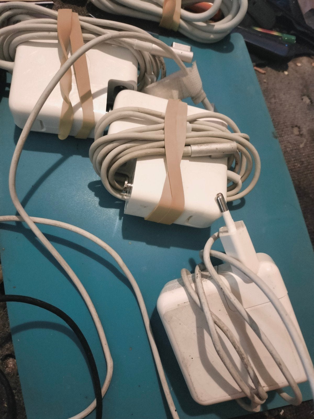 Apple MagSafe opladers (3 stuks), Ophalen of Verzenden, Gebruikt, Apple