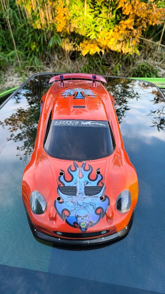 lotus elise body 1:10, Ophalen of Verzenden, Gebruikt, Schaal 1:10, Auto onroad