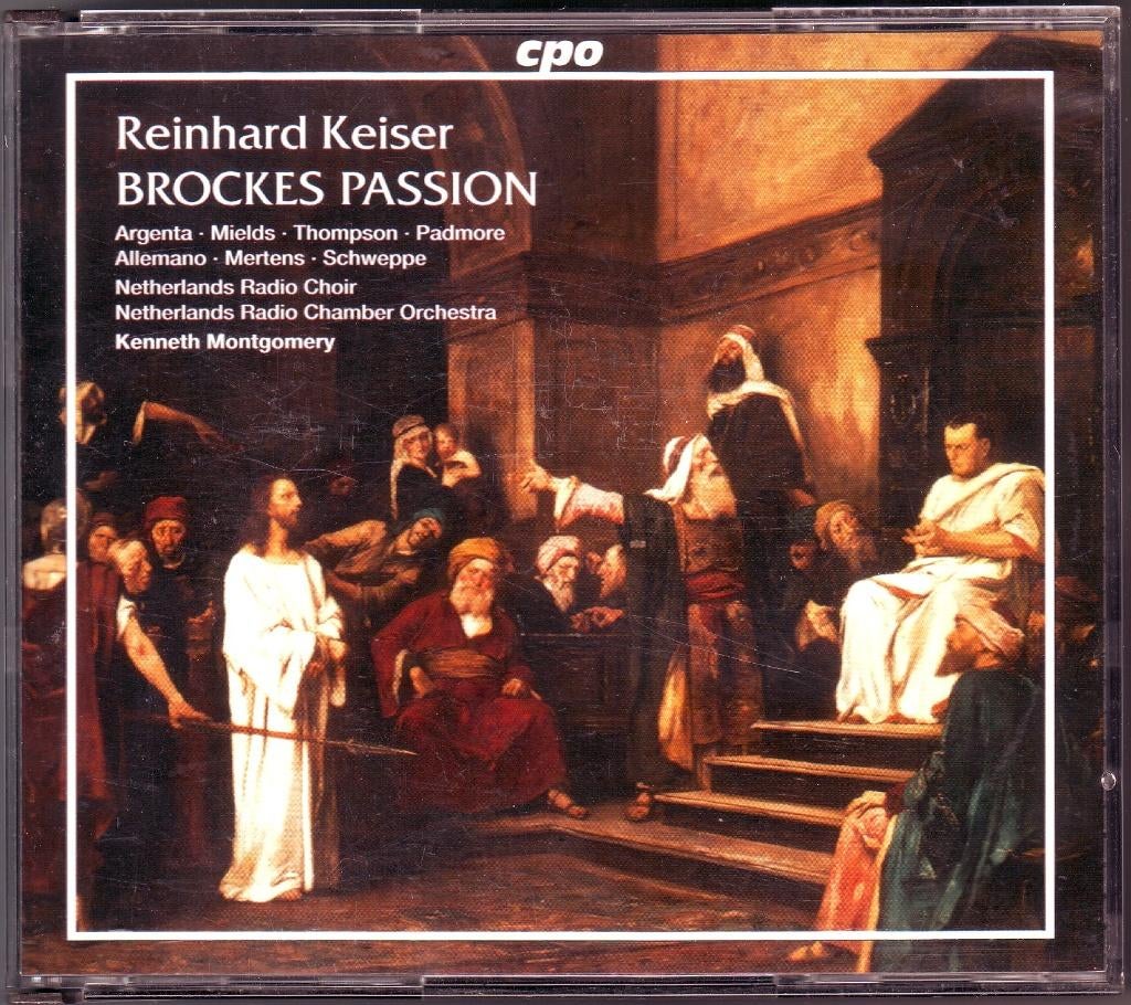 Reinhard Keiser: Brockes Passion, Cd's en Dvd's, Cd's | Klassiek, Zo goed als nieuw, Vocaal, Barok, Ophalen of Verzenden