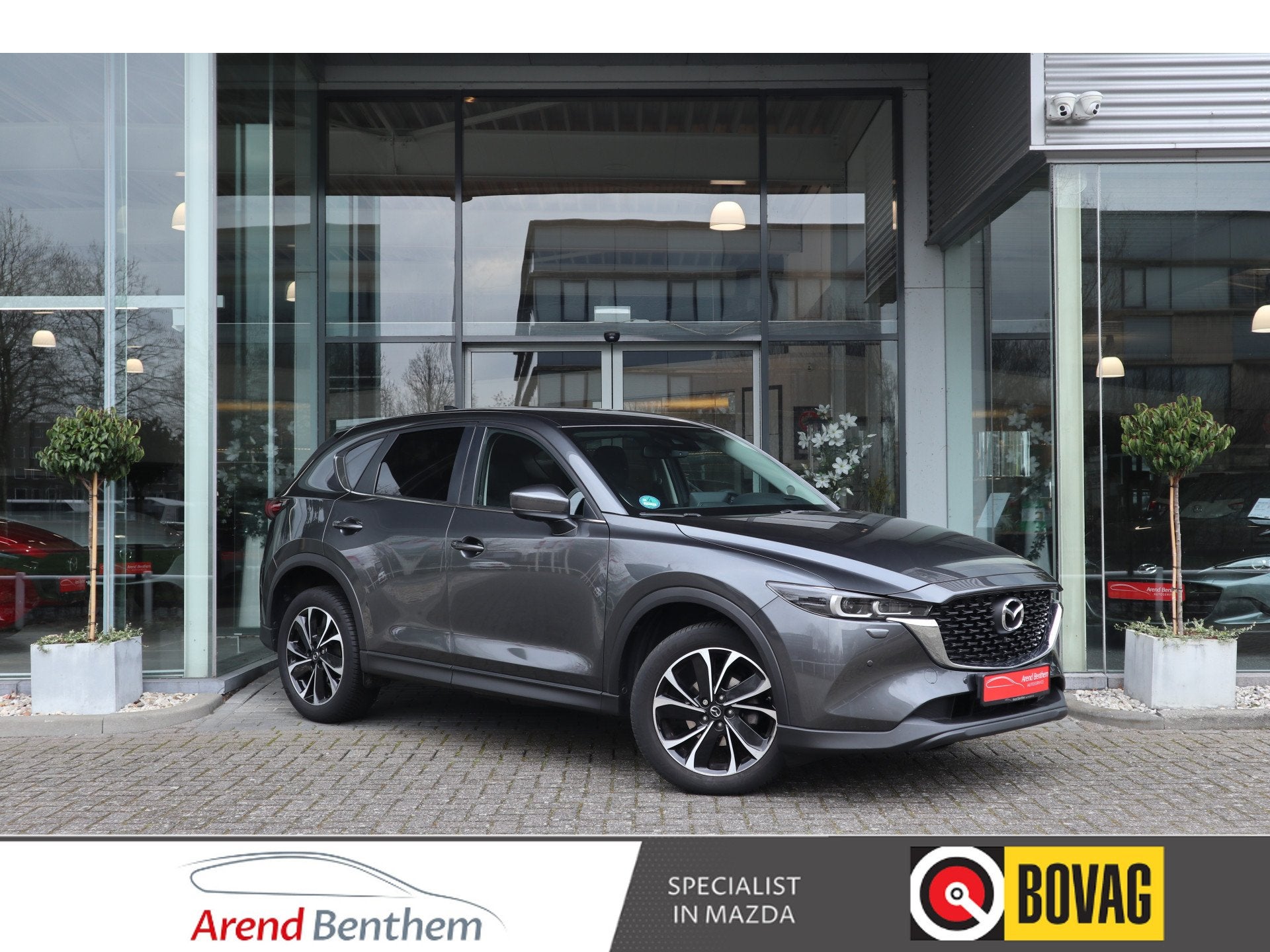 Mazda CX-5 2.0 e-SkyActiv-G M Hybrid 165 Advantage Automaat, Auto's, Stof, Gebruikt, 4 cilinders, SUV of Terreinwagen
