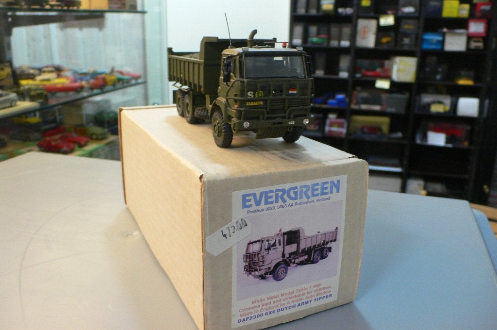 daf 2300 6x6 -mil kipper - alan smith models - 1/48, Verzenden, Nieuw, Bus of Vrachtwagen, Overige merken