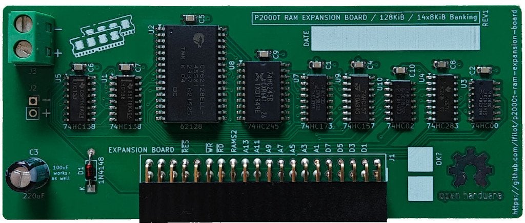 Philips P2000T RAM Expansie 128 KiB, Computers en Software, Vintage Computers, Ophalen of Verzenden, Philips