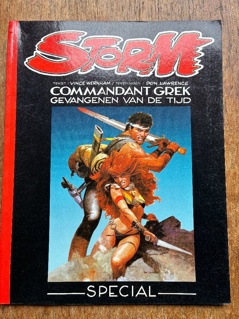 Storm Special; Commandant Grek; Gevangenen van de Tijd, Eén stripboek, Ophalen of Verzenden, Zo goed als nieuw, Don Lawrence