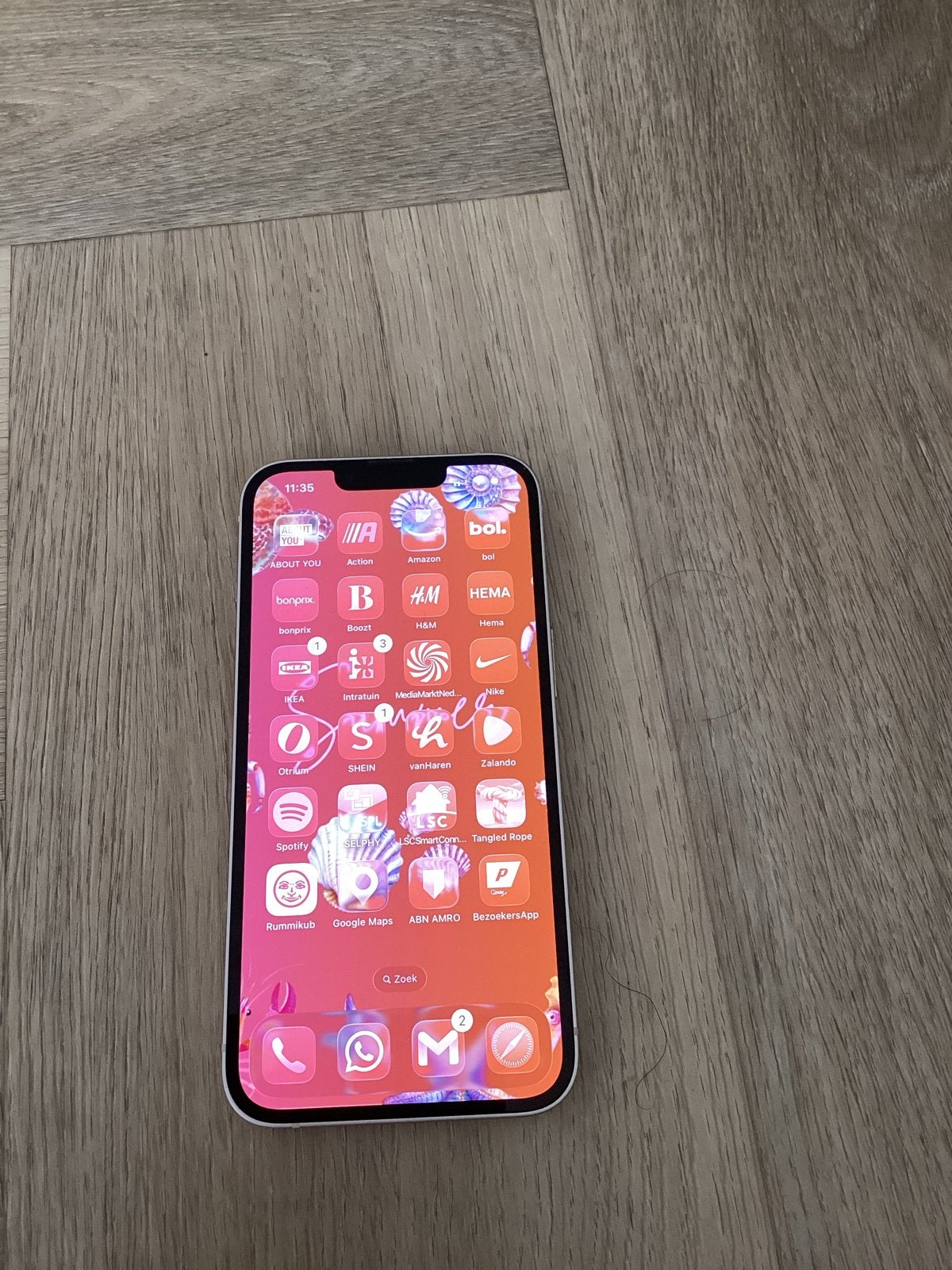 iPhone 13 128 GB Roze - Goede staat, 80% batterij, Telecommunicatie, Mobiele telefoons | Apple iPhone, 80 %, 128 GB, IPhone 13