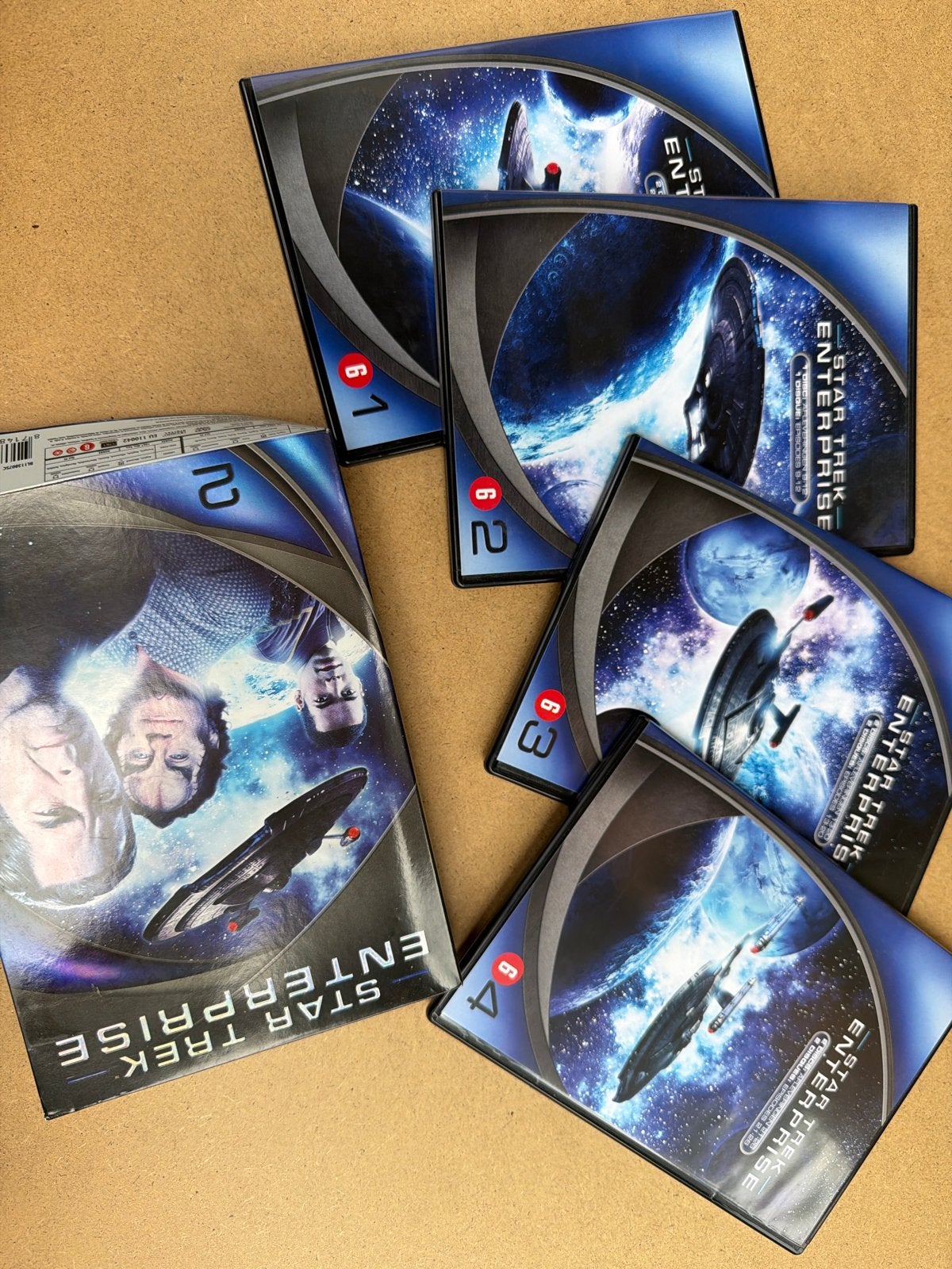 Star Trek Enterprise DVD Serie - Jaargang 2 (Nieuwstaat), Cd's en Dvd's, Ophalen, Zo goed als nieuw, Vanaf 6 jaar, Science Fiction