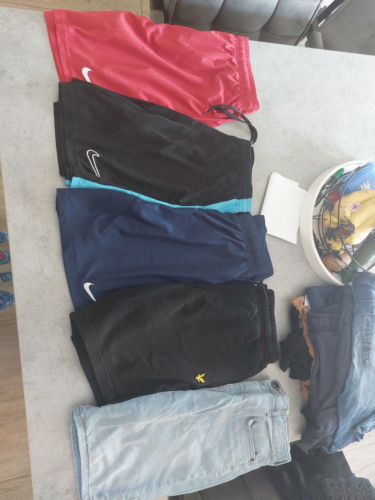 shorts en T-shirts nike ballin lyle scott banani enz in xs, Ophalen of Verzenden, Zo goed als nieuw, Maat 46 (S) of kleiner