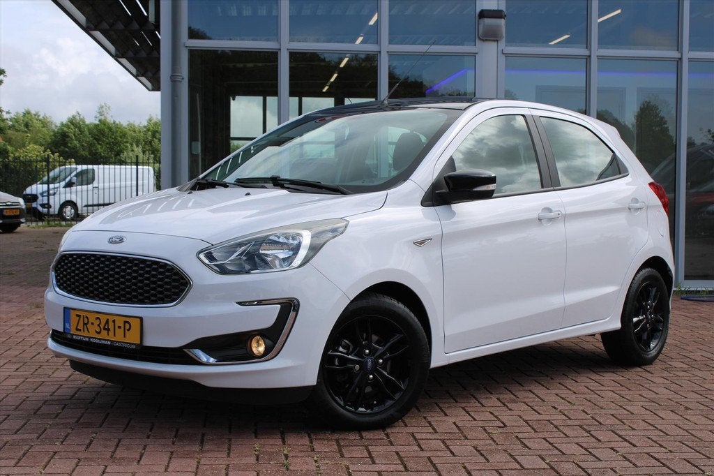 FORD Ka+ 1.2 85pk Trend Ultimate White, Auto's, 12 maanden, Stof, 1041 kg, Wit