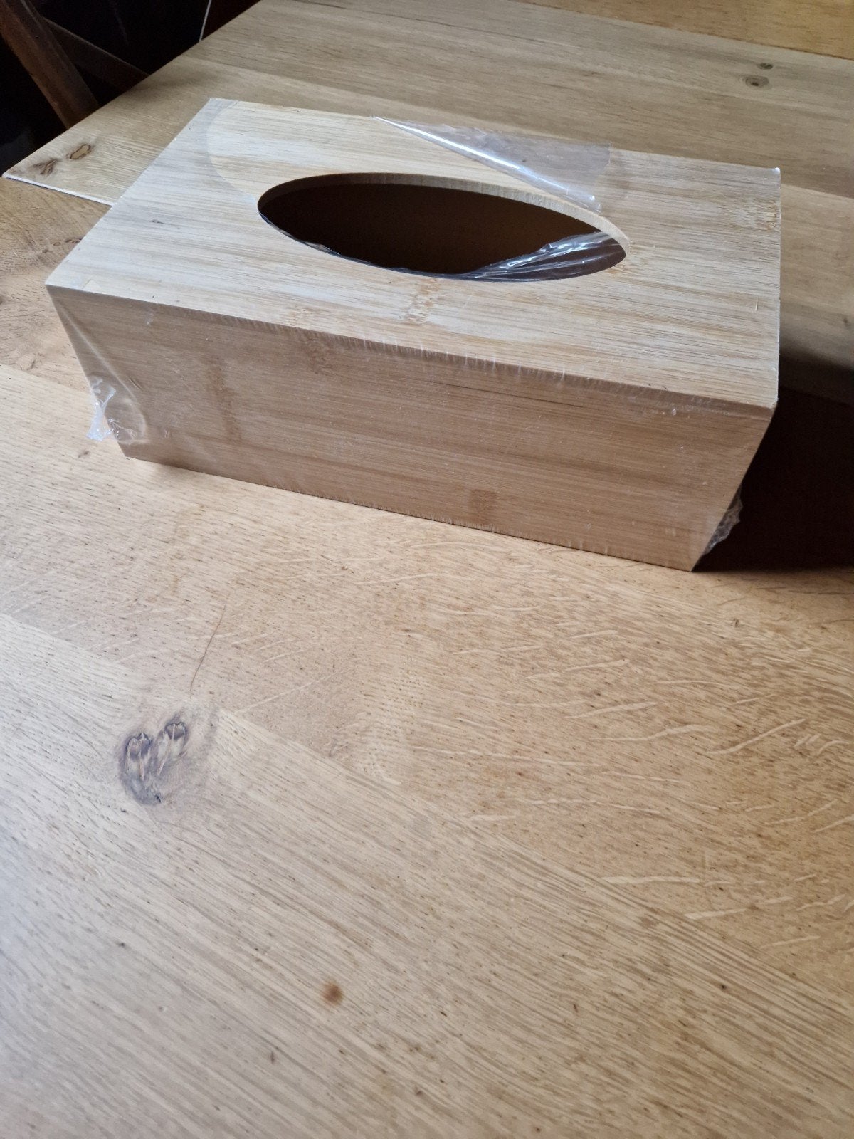 NIEUWE HOUTEN TUSSUEDOOS, Ophalen of Verzenden, Nieuw